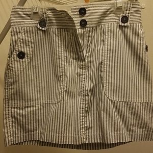 White House Black Market striped skirt